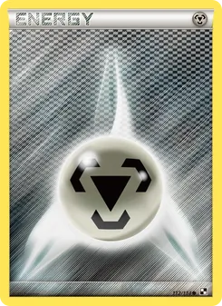Metal Energy card from Black & White, number 112/114