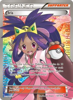 Iris card from Plasma Blast, number 101/101