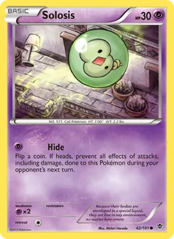 Solosis card from Plasma Blast, number 42/101