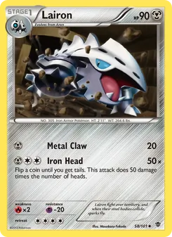 Lairon card from Plasma Blast, number 58/101