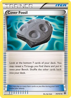 Cover Fossil card from Plasma Blast, number 79/101