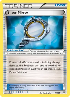 Silver Mirror card from Plasma Blast, number 89/101
