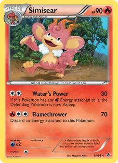 Simisear card from Emerging Powers, number 19/98