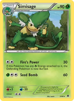 Simisage card from Emerging Powers, number 2/98