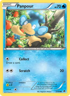 Panpour card from Emerging Powers, number 22/98
