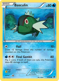Basculin card from Emerging Powers, number 24/98