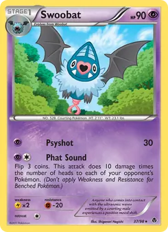 Swoobat card from Emerging Powers, number 37/98