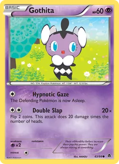 Gothita card from Emerging Powers, number 43/98