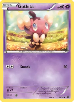 Gothita card from Emerging Powers, number 44/98