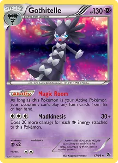 Gothitelle card from Emerging Powers, number 47/98