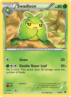 Swadloon card from Emerging Powers, number 5/98