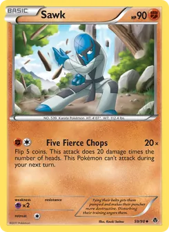 Sawk card from Emerging Powers, number 59/98