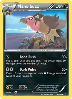 Mandibuzz card from Emerging Powers, number 69/98