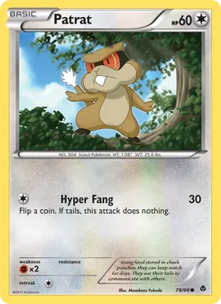 Patrat card from Emerging Powers, number 78/98