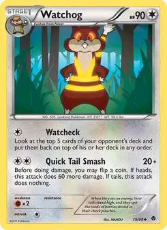 Watchog card from Emerging Powers, number 79/98