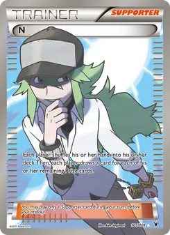 N card from Noble Victories, number 101/101