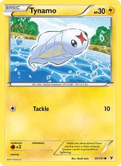 Tynamo card from Noble Victories, number 39/101
