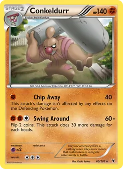 Conkeldurr card from Noble Victories, number 65/101
