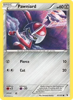 Pawniard card from Noble Victories, number 81/101