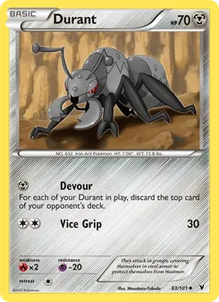 Durant card from Noble Victories, number 83/101