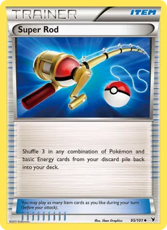 Super Rod card from Noble Victories, number 95/101