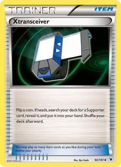 Xtransceiver card from Noble Victories, number 96/101