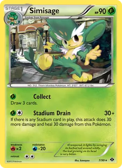Simisage card from Next Destinies, number 7/99