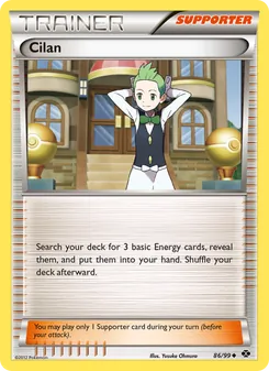 Cilan card from Next Destinies, number 86/99
