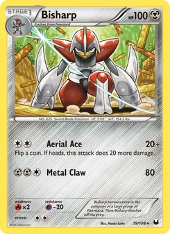 Bisharp card from Dark Explorers, number 79/108