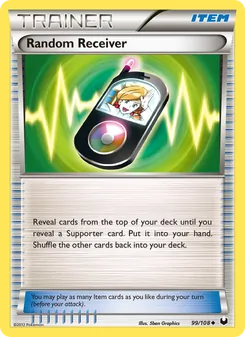Random Receiver card from Dark Explorers, number 99/108
