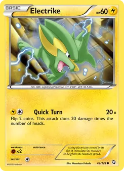 Electrike card from Dragons Exalted, number 42/124