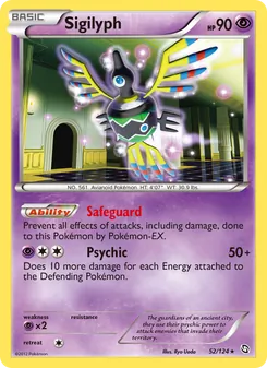 Sigilyph card from Dragons Exalted, number 52/124