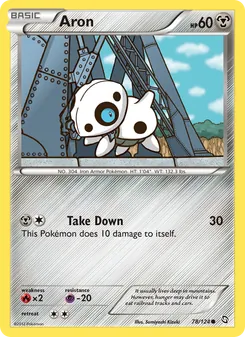 Aron card from Dragons Exalted, number 78/124