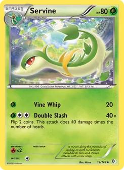 Servine card from Boundaries Crossed, number 12/149