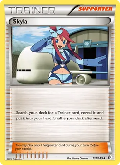 Skyla card from Boundaries Crossed, number 134/149
