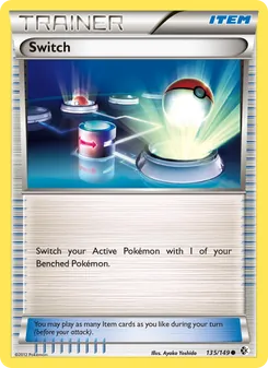 Switch card from Boundaries Crossed, number 135/149