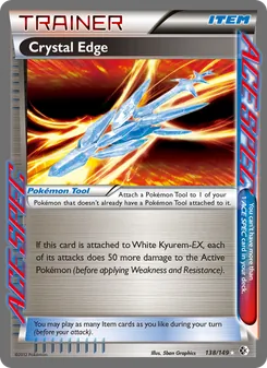 Crystal Edge card from Boundaries Crossed, number 138/149