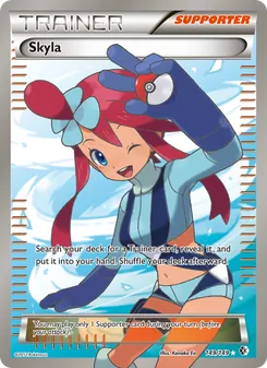 Skyla card from Boundaries Crossed, number 149/149