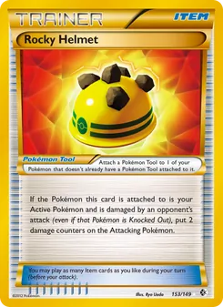 Rocky Helmet card from Boundaries Crossed, number 153/149
