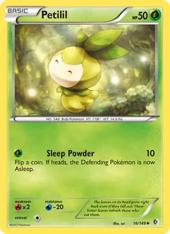 Petilil card from Boundaries Crossed, number 16/149
