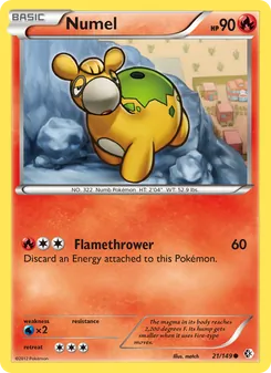Numel card from Boundaries Crossed, number 21/149