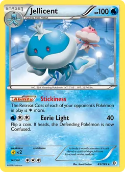 Jellicent card from Boundaries Crossed, number 45/149