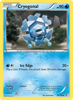 Cryogonal card from Boundaries Crossed, number 46/149