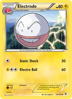 Electrode card from Boundaries Crossed, number 52/149