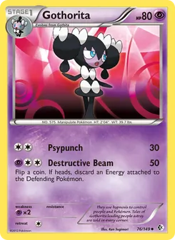 Gothorita card from Boundaries Crossed, number 76/149