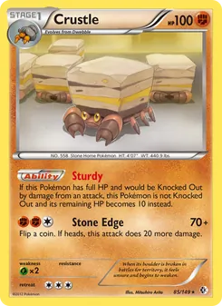 Crustle card from Boundaries Crossed, number 85/149
