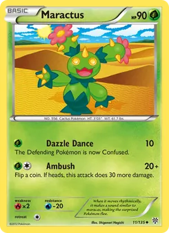 Maractus card from Plasma Storm, number 11/135