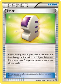 Ether card from Plasma Storm, number 121/135