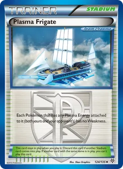 Plasma Frigate card from Plasma Storm, number 124/135