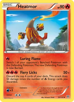Heatmor card from Plasma Storm, number 23/135